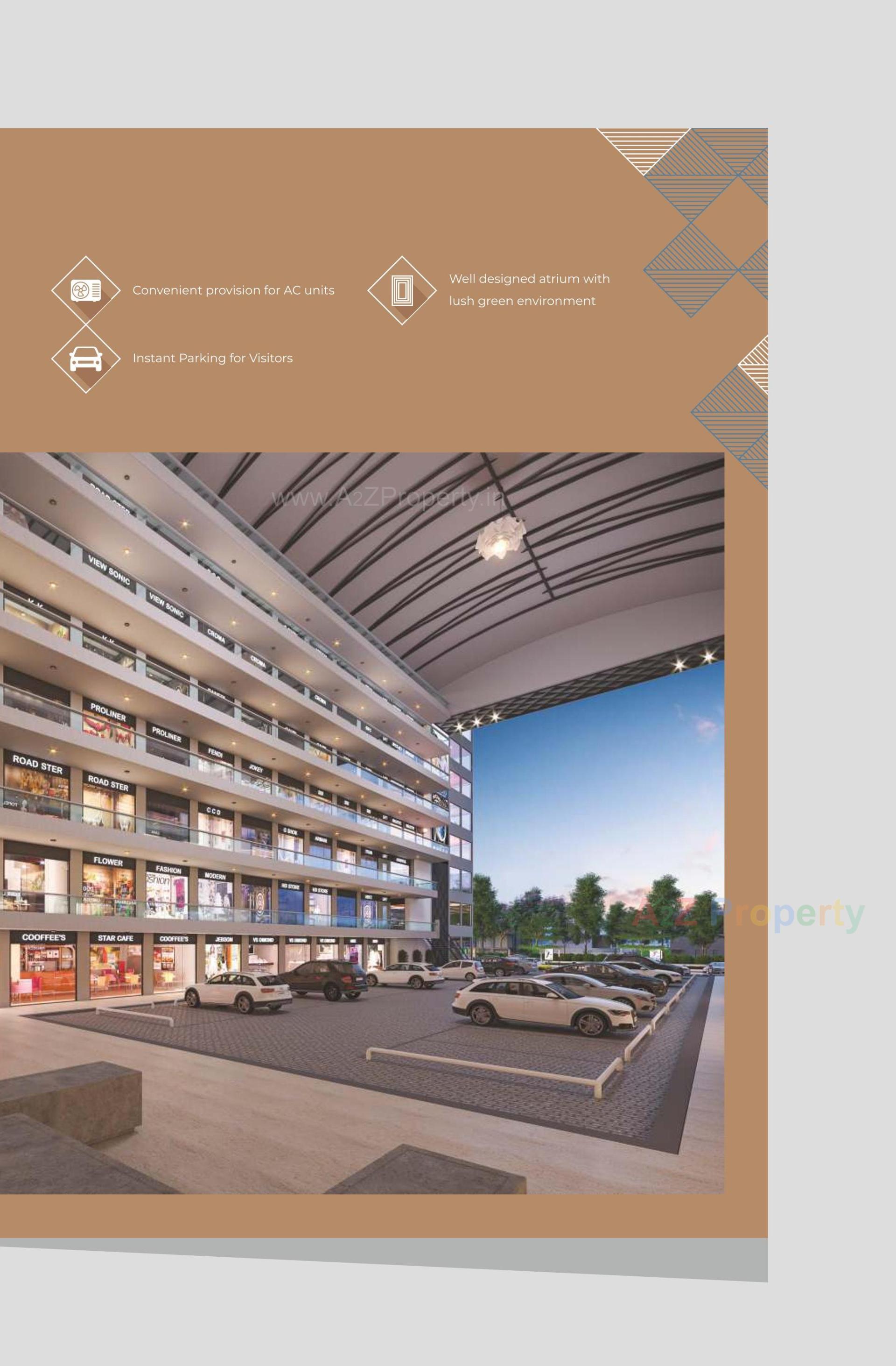 3D Elevation of real estate project Elite Elegance located at Gotri, Vadodara, Gujarat