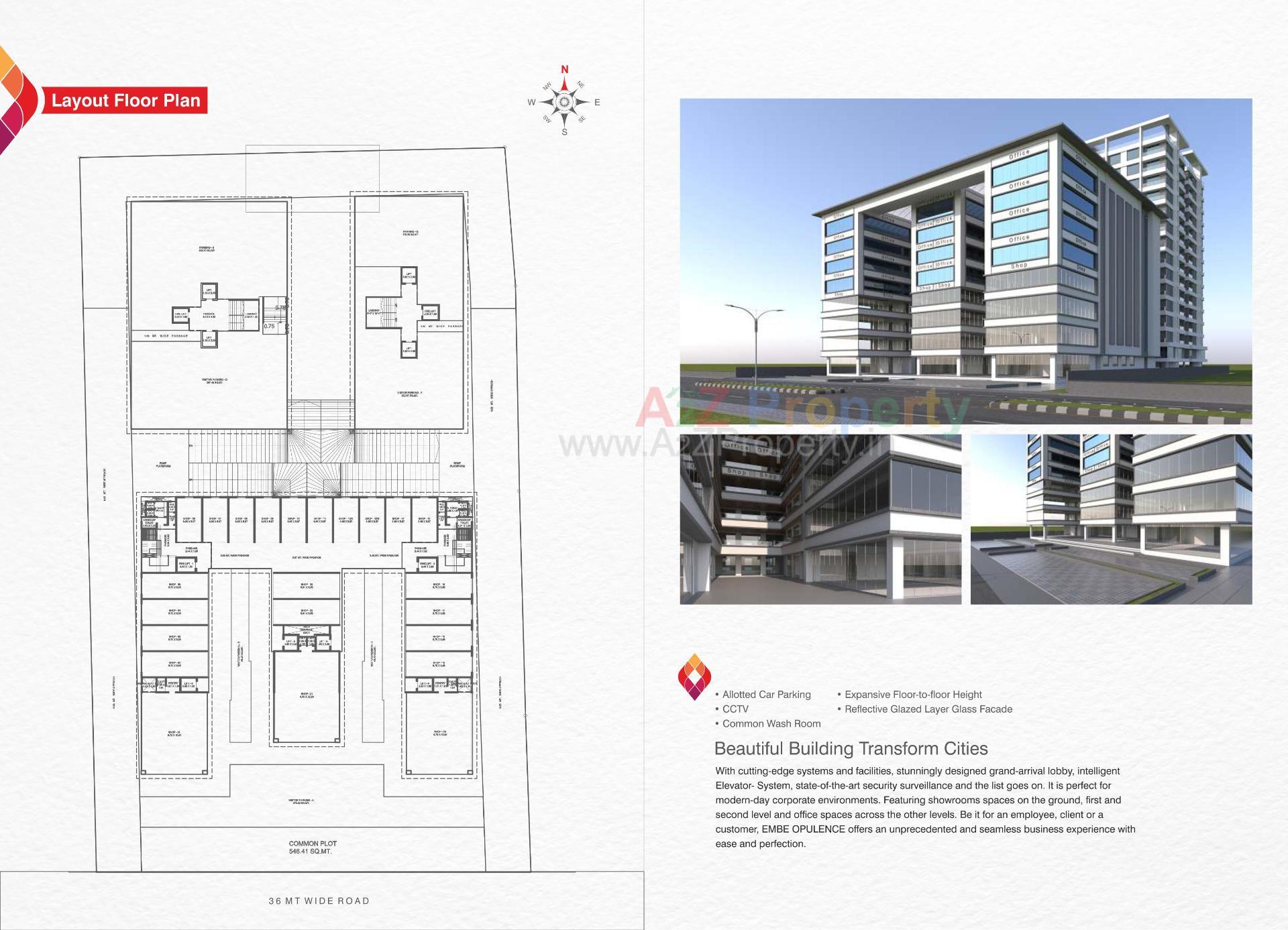  of real estate project Embe Opulence located at Manjalpur, Vadodara, Gujarat