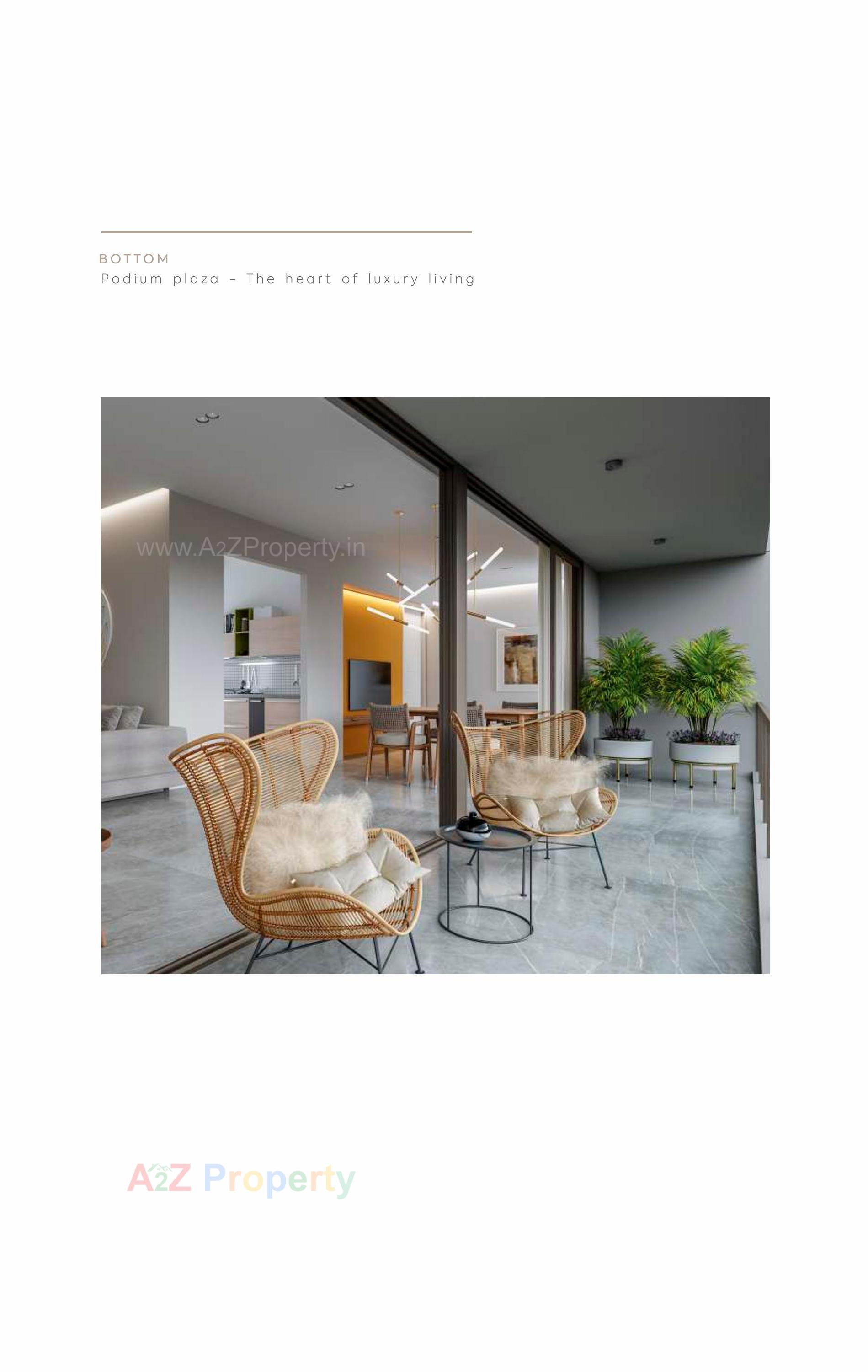 3D Elevation of real estate project Eminence located at Gotri, Vadodara, Gujarat