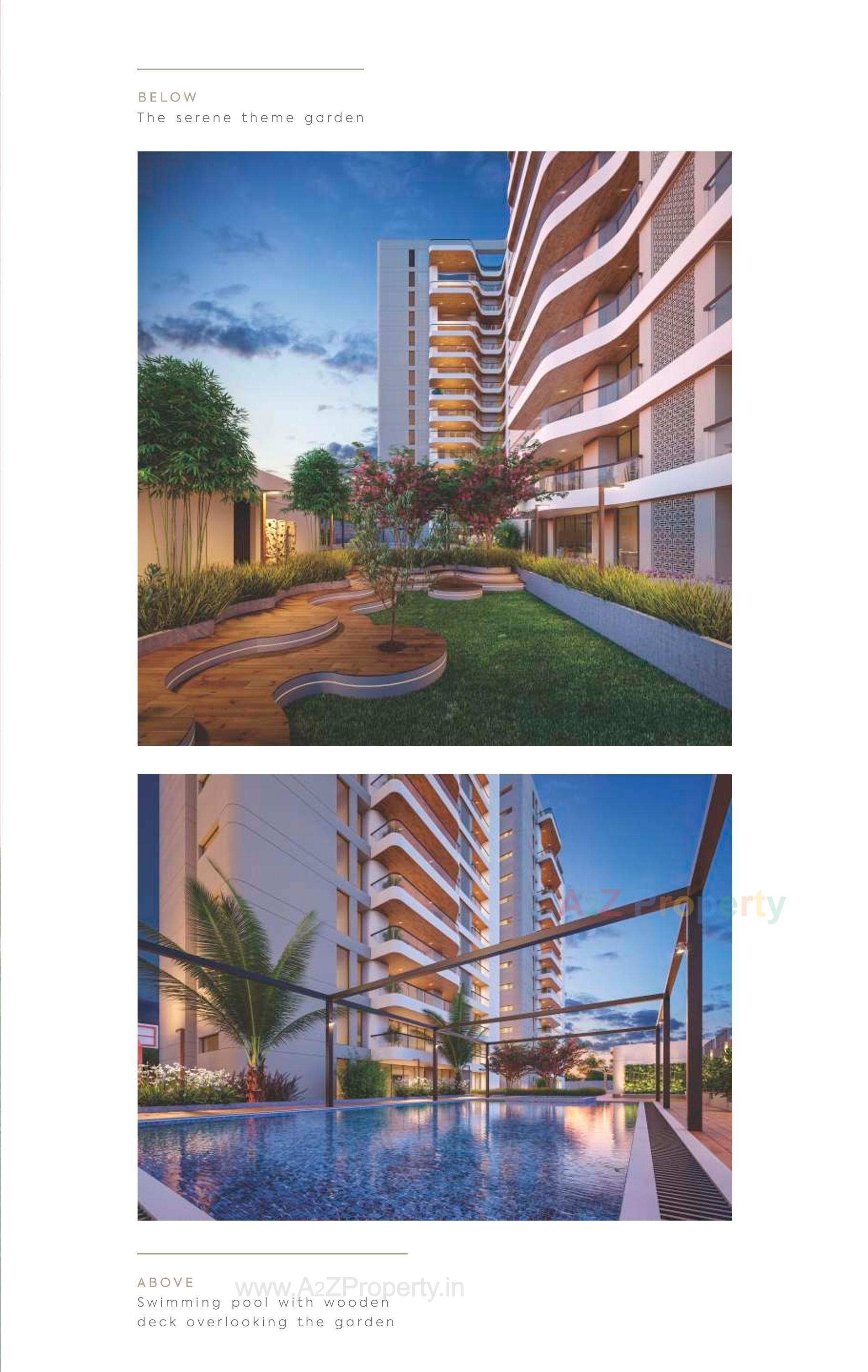 3D Elevation of real estate project Eminence located at Gotri, Vadodara, Gujarat