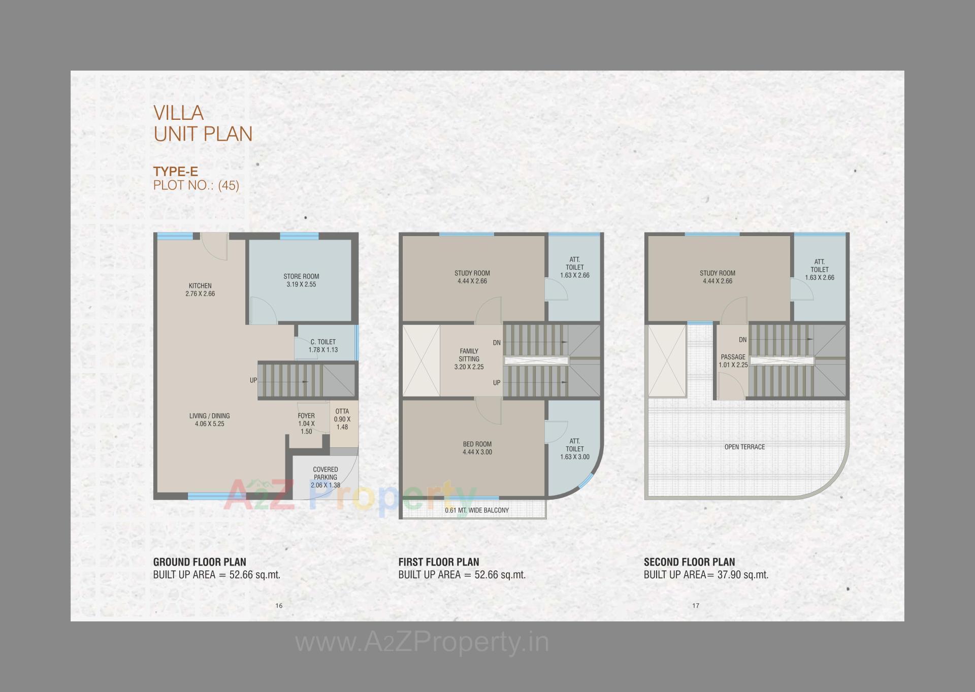 Layout of real estate project Eshanti Vandan located at Ankhol, Vadodara, Gujarat