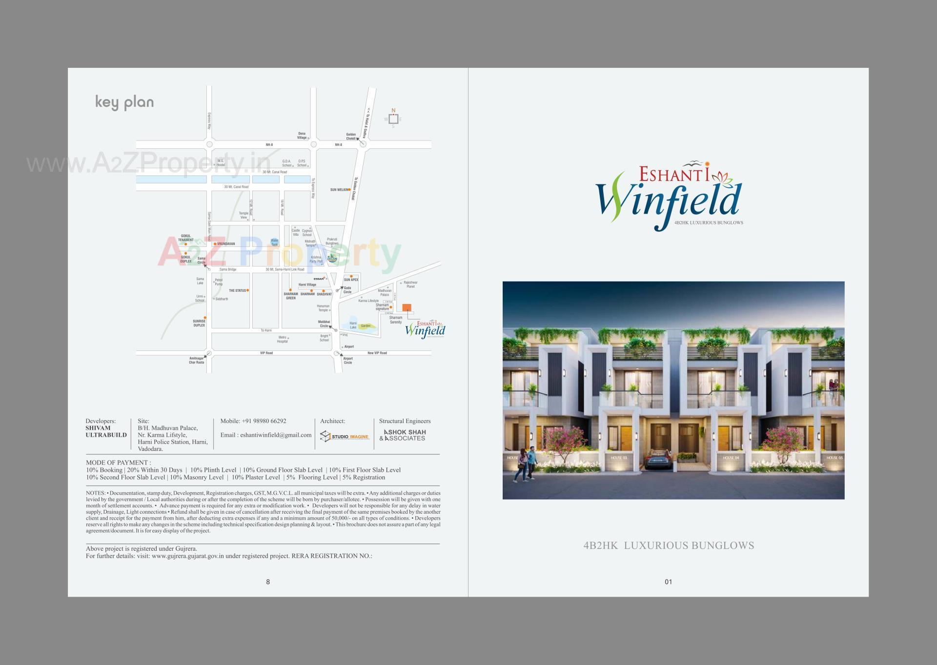  of real estate project Eshanti Winfield located at Harni, Vadodara, Gujarat