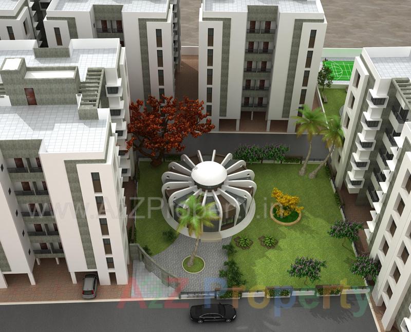 3D Elevation of real estate project Eshanya Florenza ( ) located at Undera, Vadodara, Gujarat