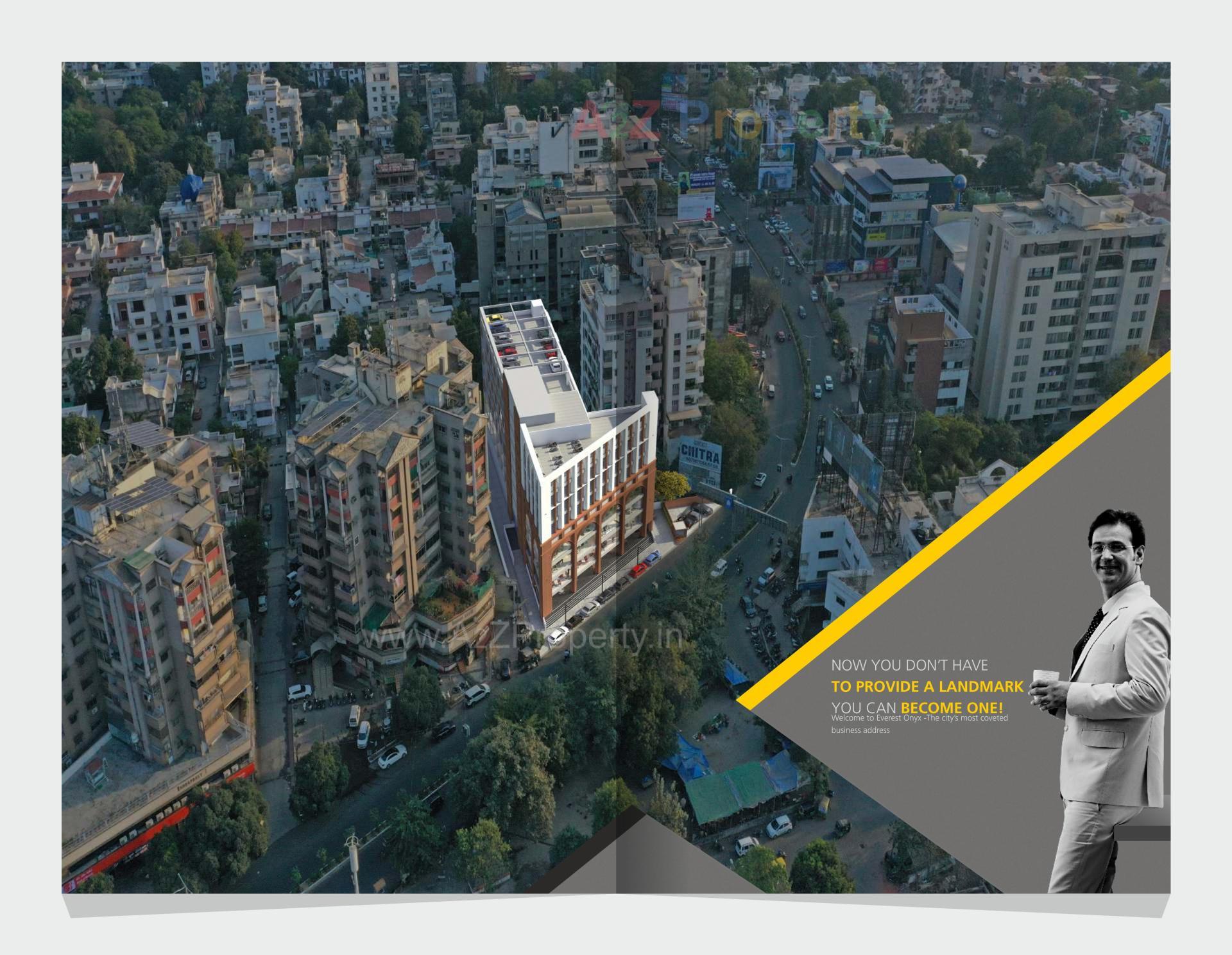 3D Elevation of real estate project Everest Onyx located at Jetalpur, Vadodara, Gujarat