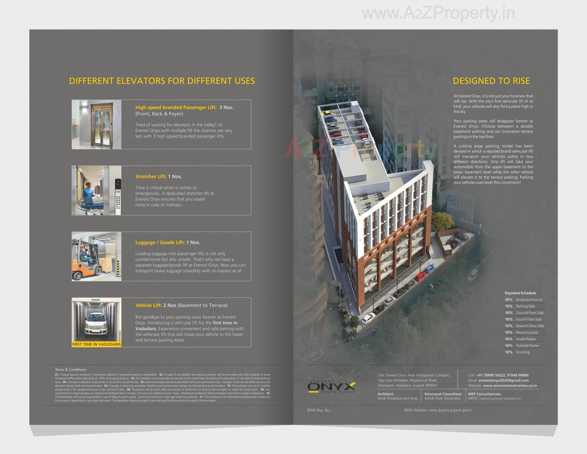  of real estate project Everest Onyx located at Jetalpur, Vadodara, Gujarat