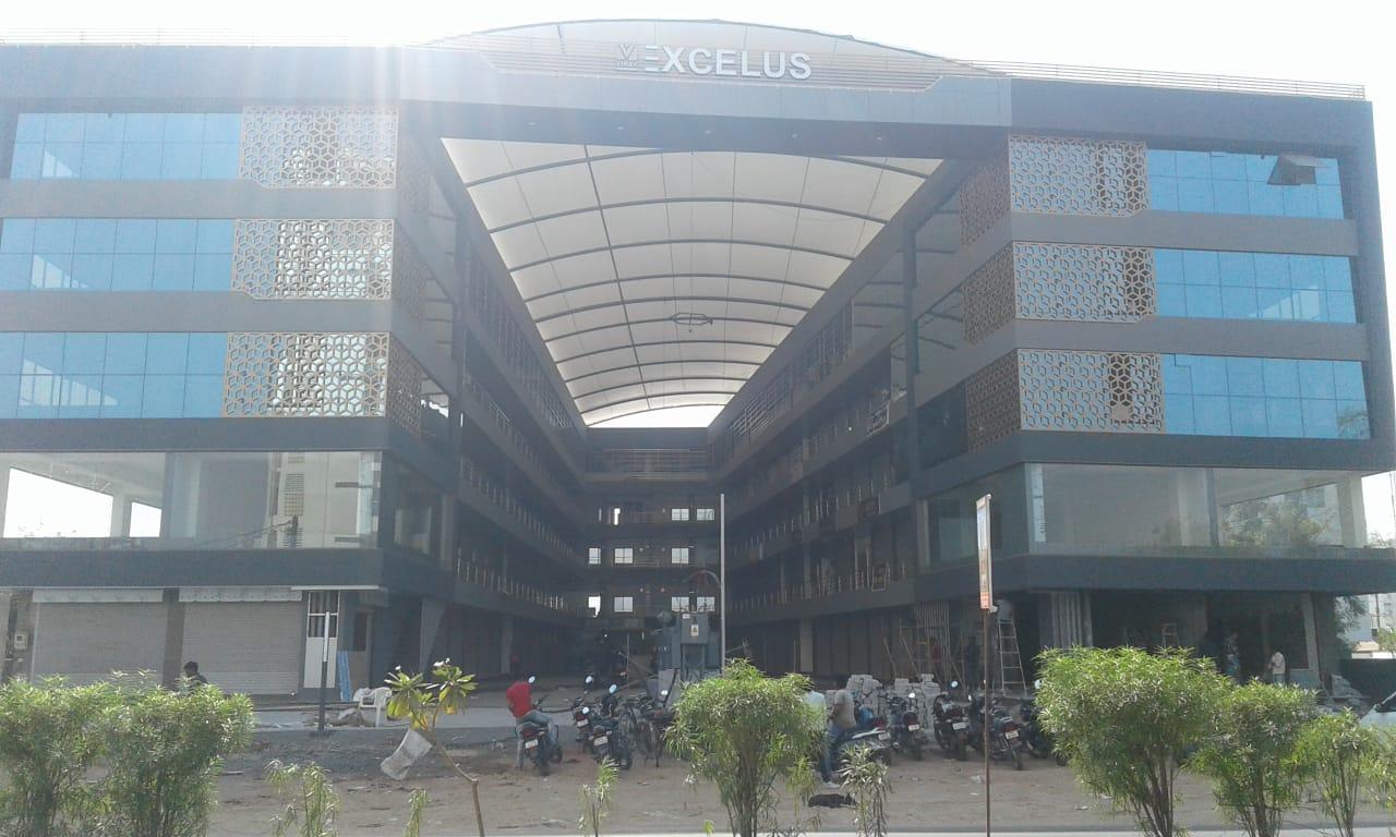 100219_const of real estate project Excelus located at Bhayli, Vadodara, Gujarat
