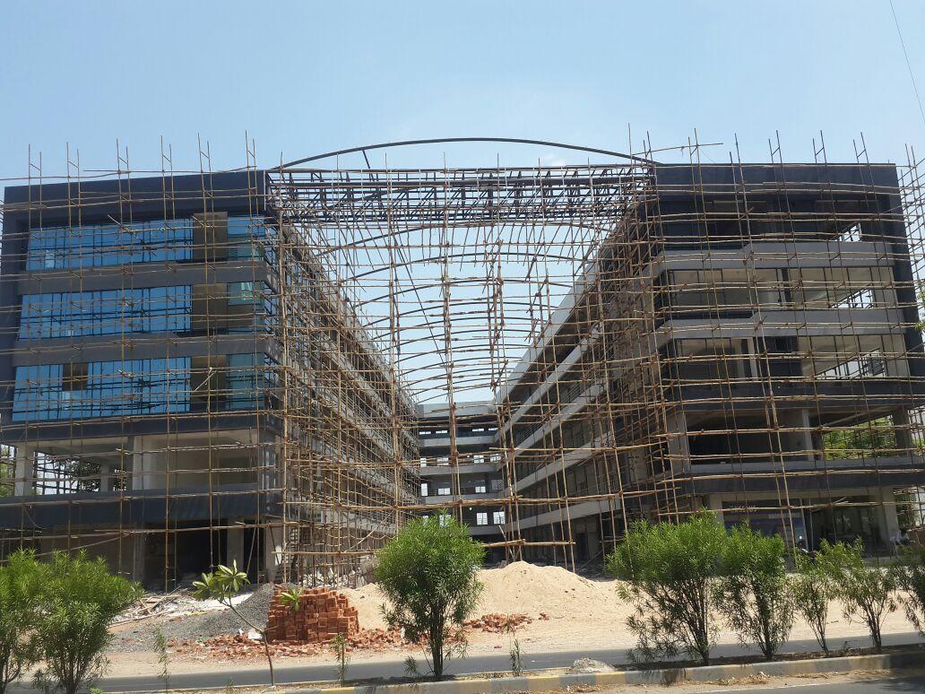 18432_const of real estate project Excelus located at Bhayli, Vadodara, Gujarat