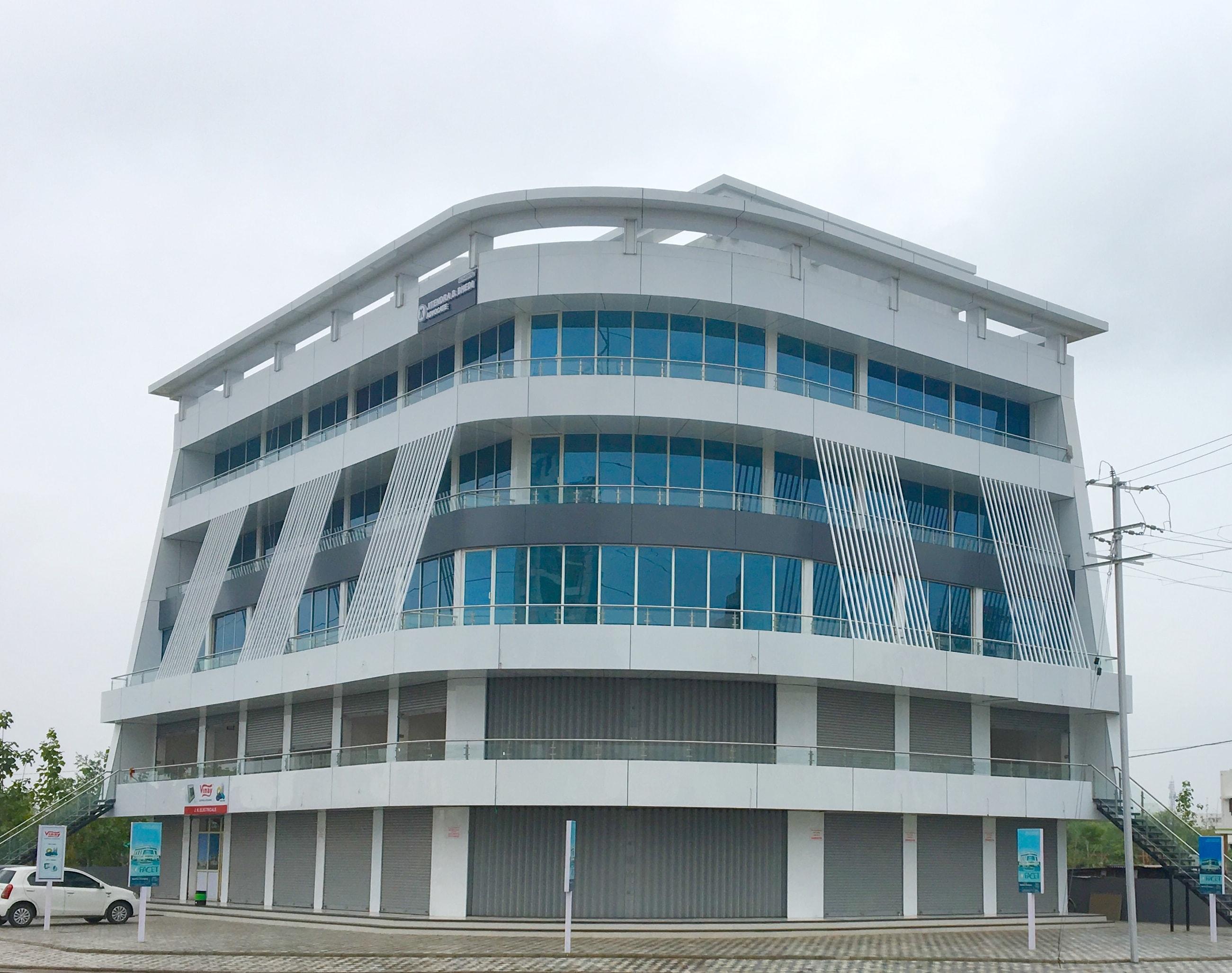 101604_const of real estate project Facet Square located at Bhayli, Vadodara, Gujarat