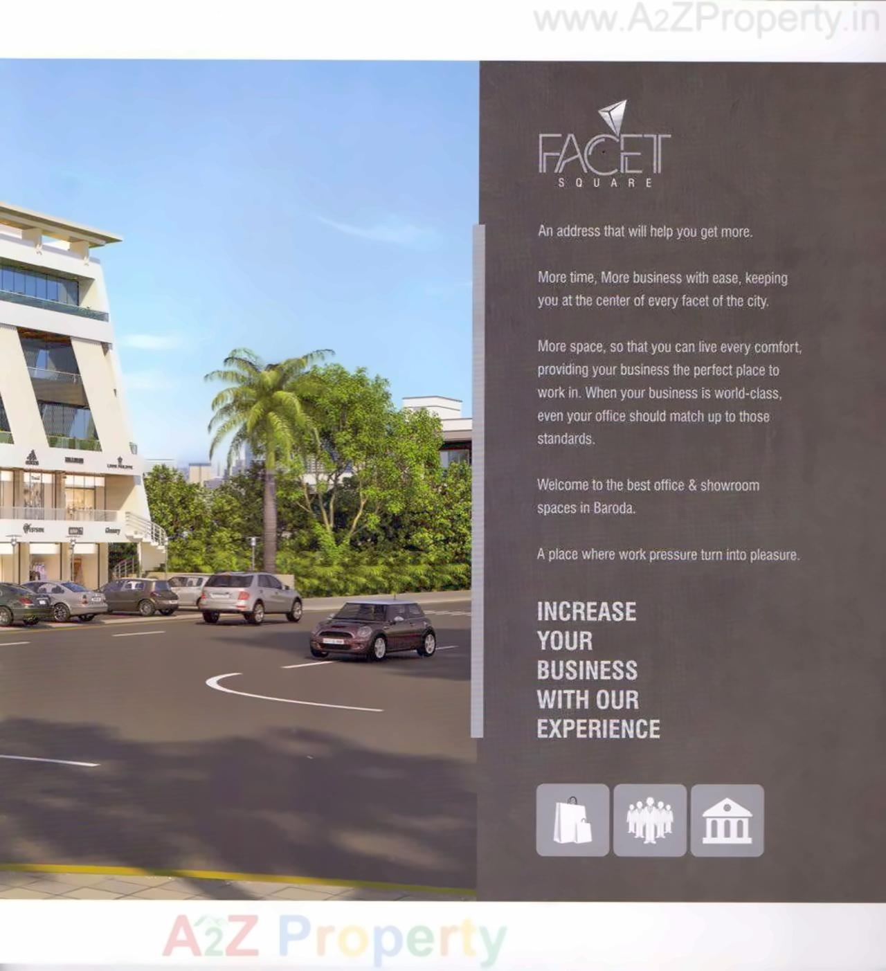 of real estate project Facet Square located at Bhayli, Vadodara, Gujarat