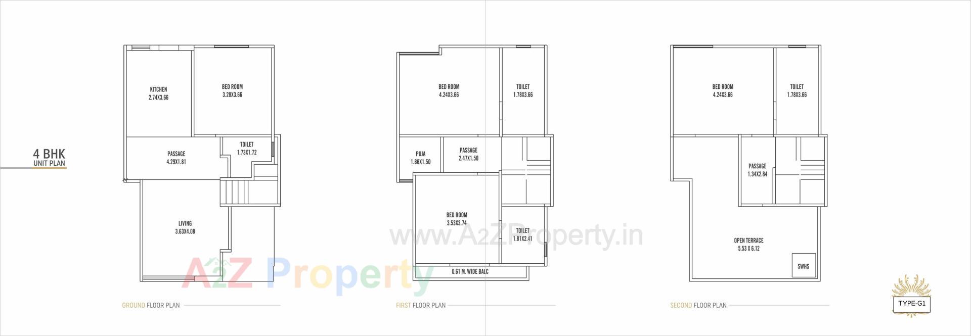 Layout of real estate project Florance Elegance located at Sevasi, Vadodara, Gujarat