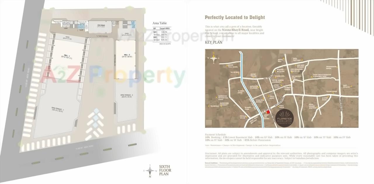  of real estate project Florence Excellence located at Bhayli, Vadodara, Gujarat