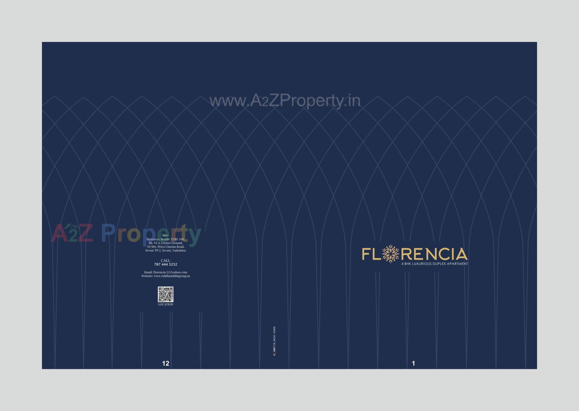  of real estate project Florencia located at Sevasi, Vadodara, Gujarat