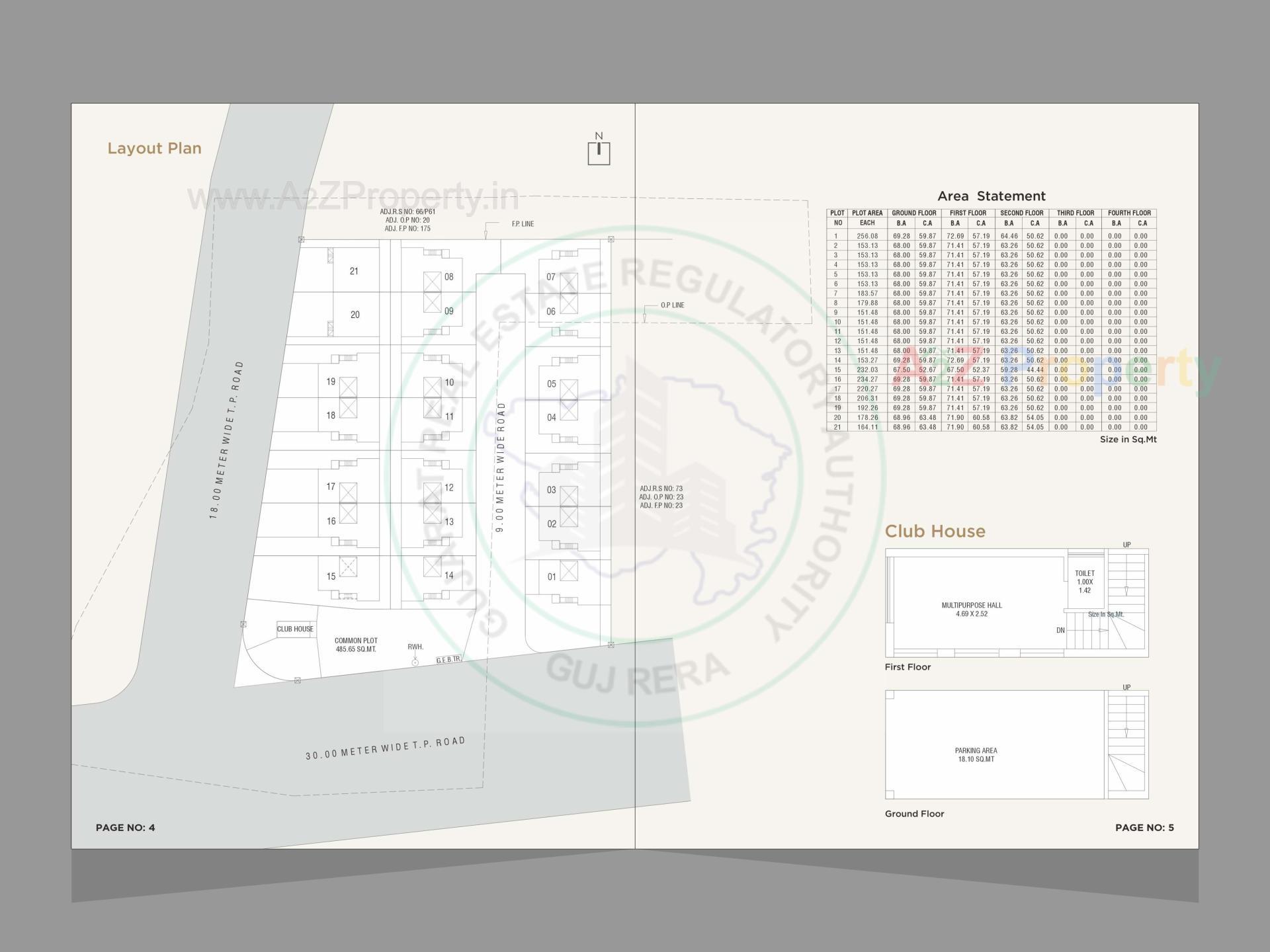  of real estate project Florenza County located at Chhani, Vadodara, Gujarat