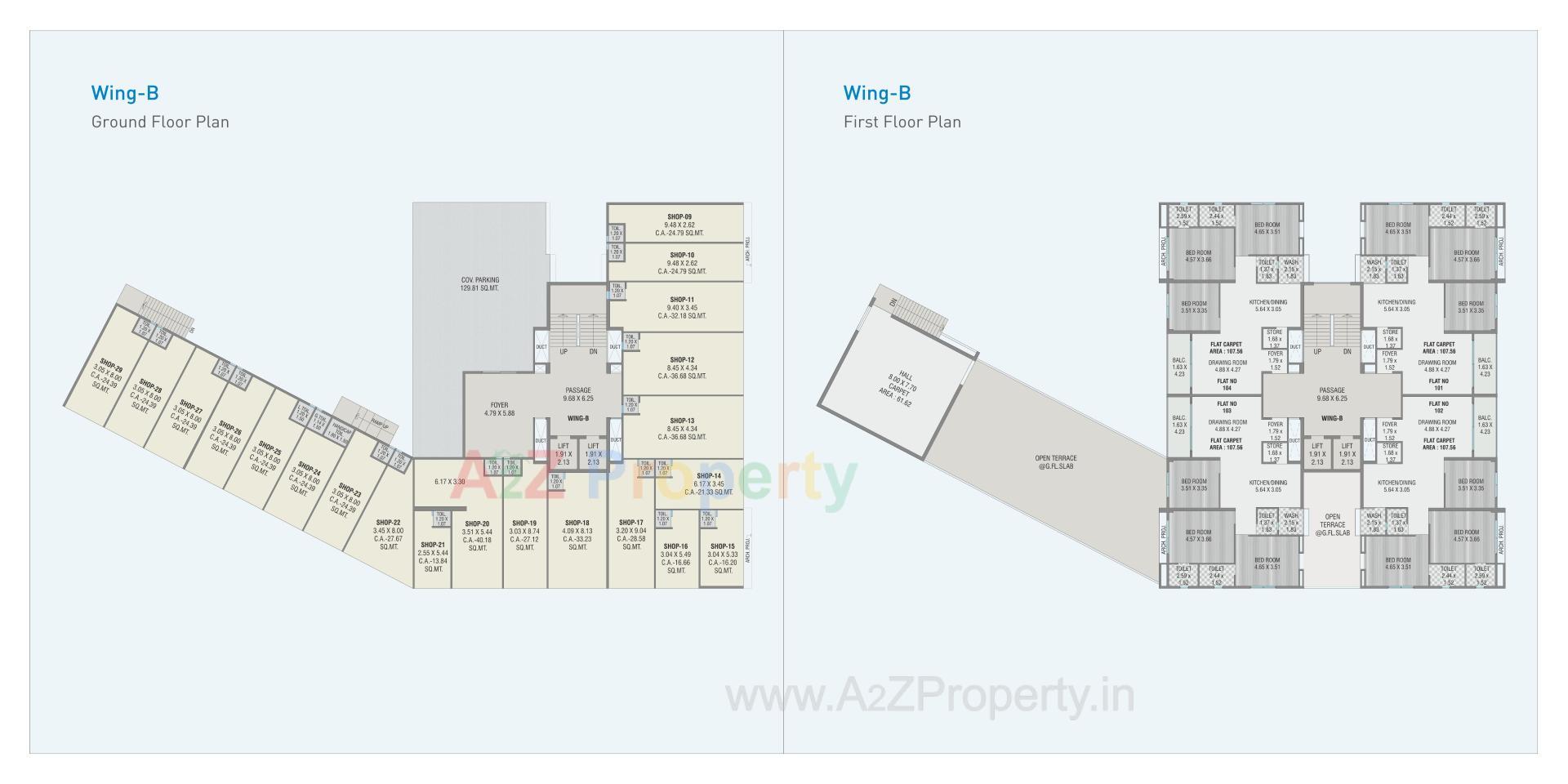Layout of real estate project Forever Atmosphere located at Vadodara, Vadodara, Gujarat