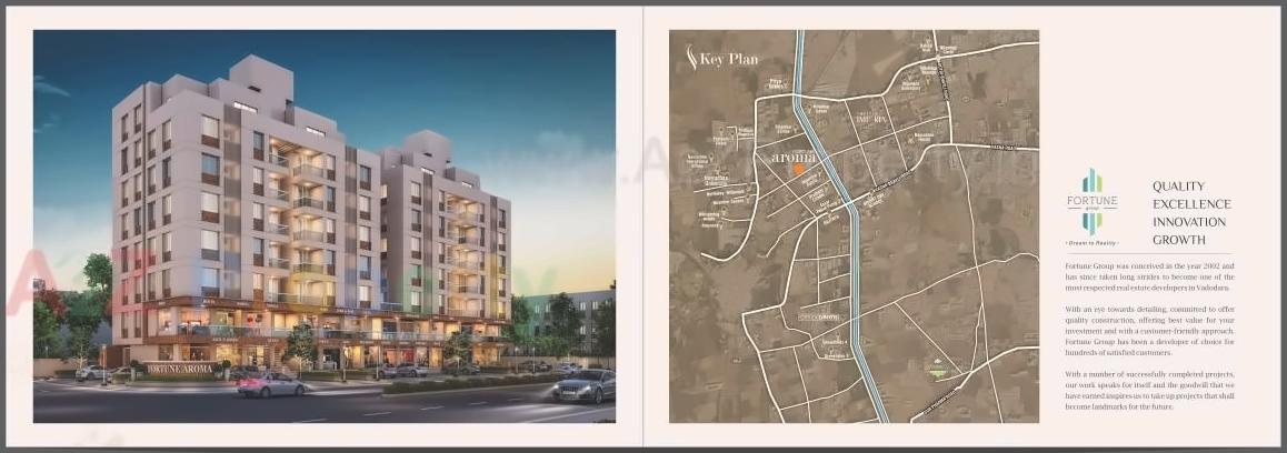  of real estate project Fortune Aroma located at Bhayli, Vadodara, Gujarat