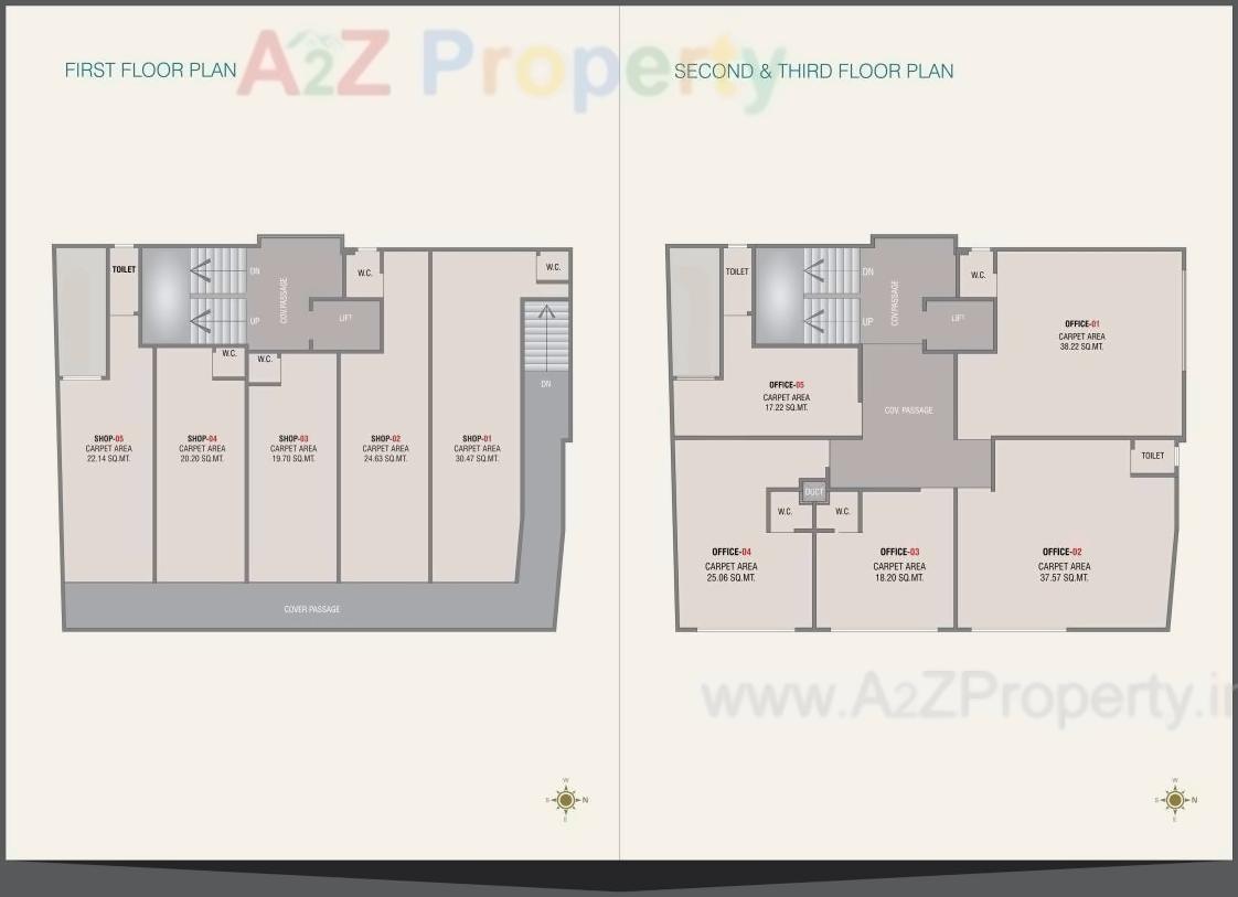 Layout of real estate project Fortune Global located at Nizampura, Vadodara, Gujarat