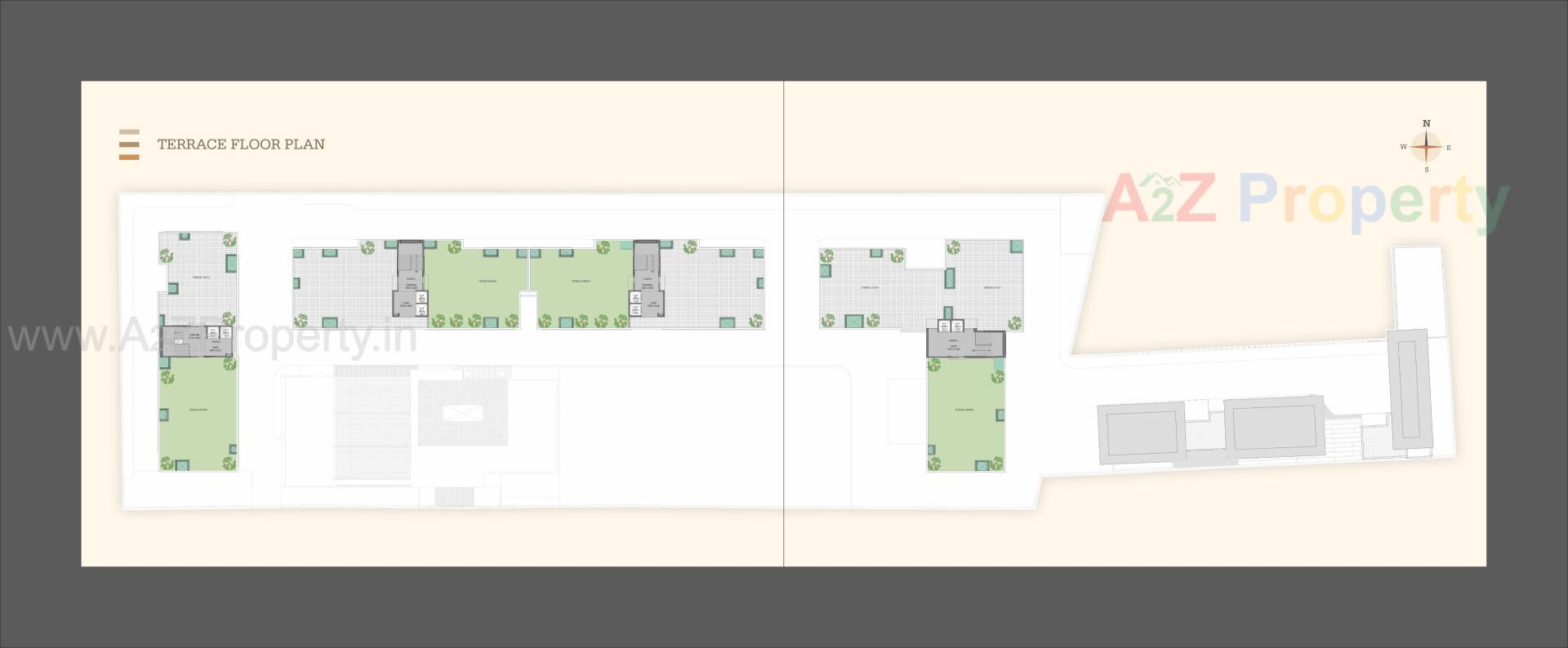 Layout of real estate project Fortune Imperia Ii located at Bhayali, Vadodara, Gujarat