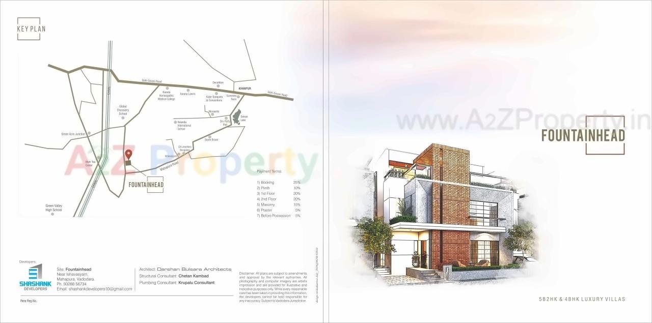  of real estate project Fountainhead located at Mahapura, Vadodara, Gujarat