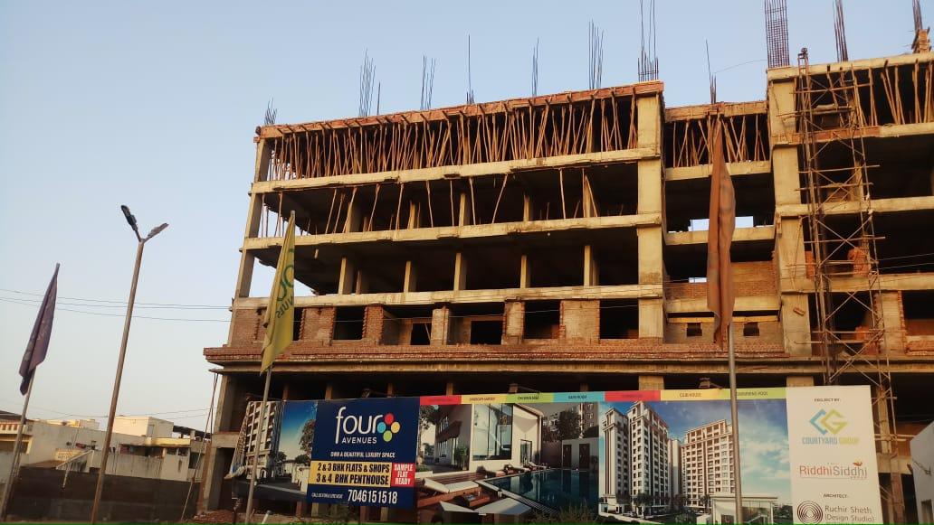 132852_const of real estate project Four Avenues located at Sevasi, Vadodara, Gujarat