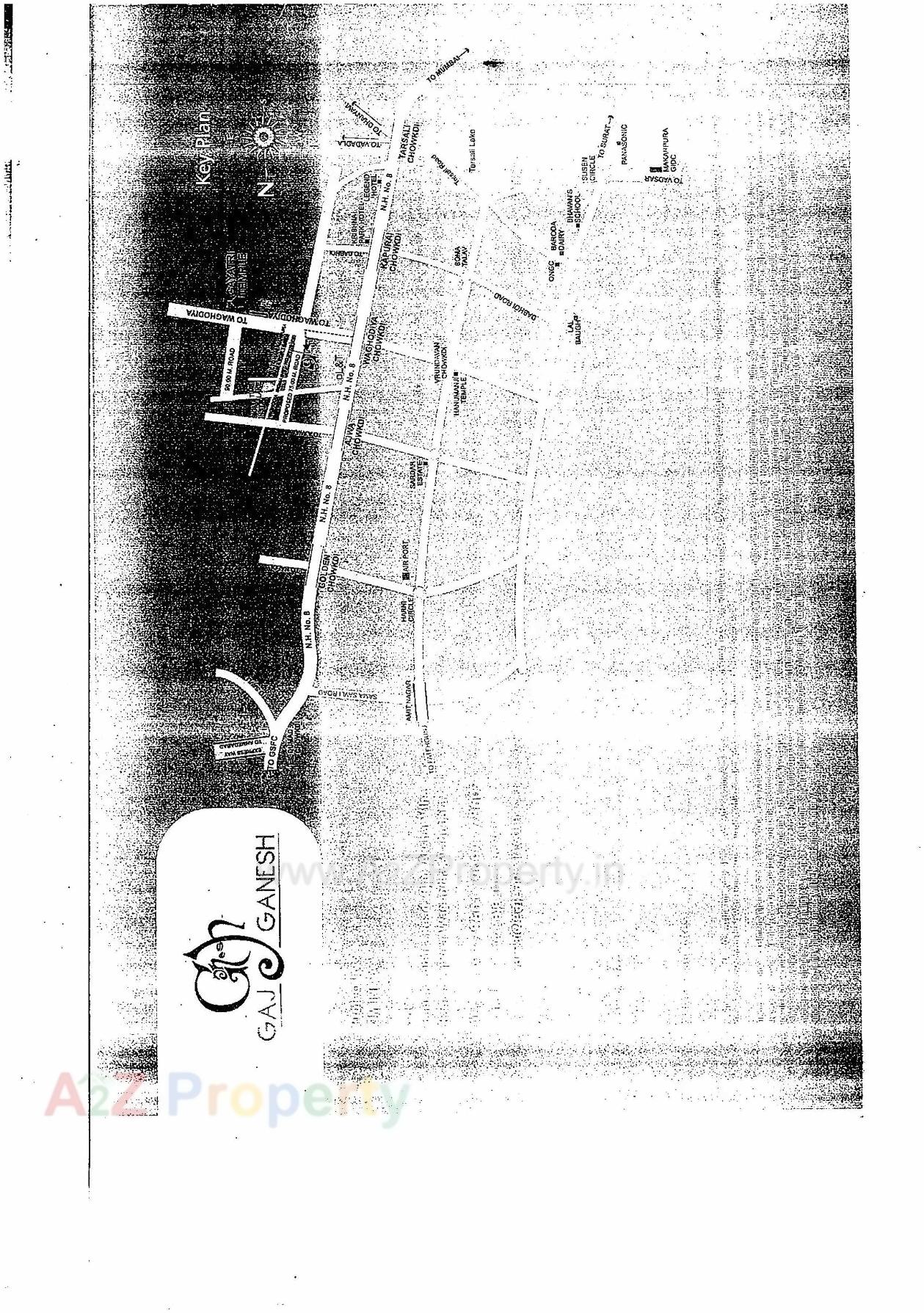  of real estate project Gaj Ganesh located at Hanumanpura, Vadodara, Gujarat