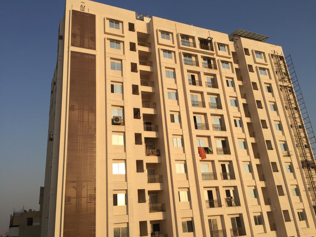 129215_const of real estate project Gajanan Heights located at Manjalpur, Vadodara, Gujarat