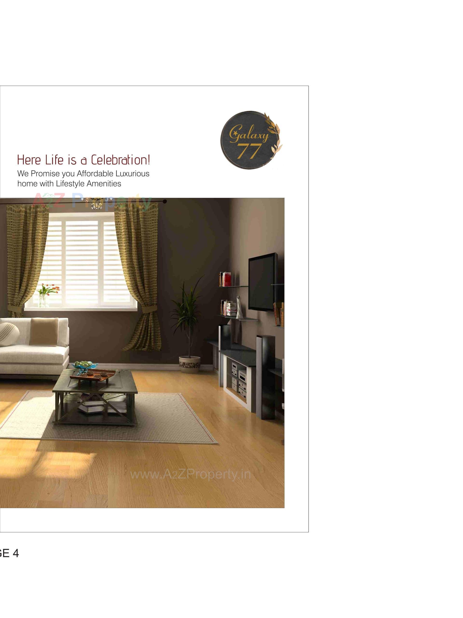 3D Elevation of real estate project Galaxy located at Vadodara, Vadodara, Gujarat