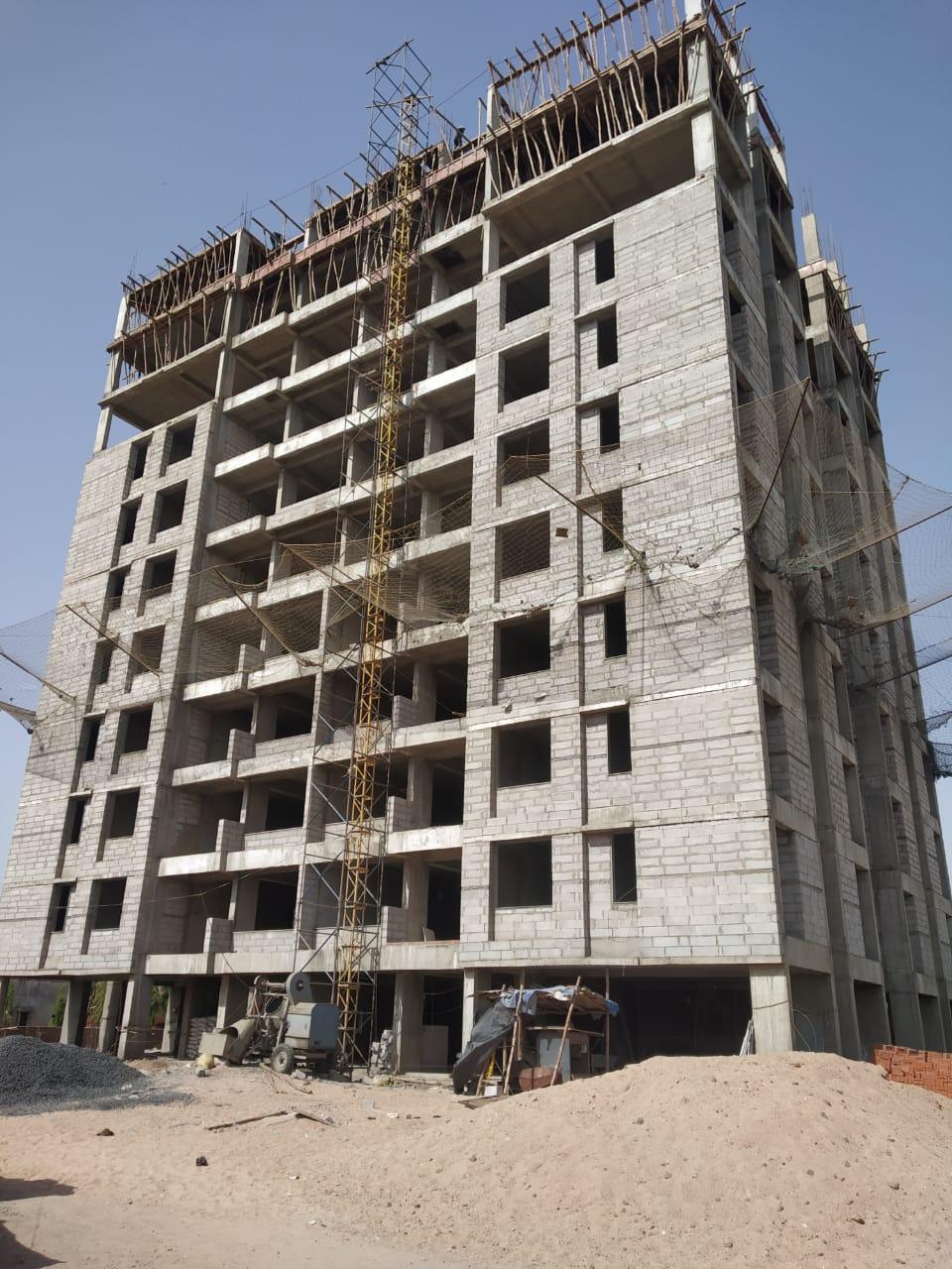 141166_const of real estate project Galaxy Heights located at Chhani, Vadodara, Gujarat