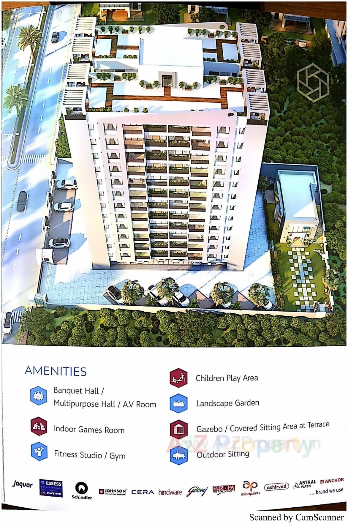  of real estate project Galaxy Heights located at Chhani, Vadodara, Gujarat