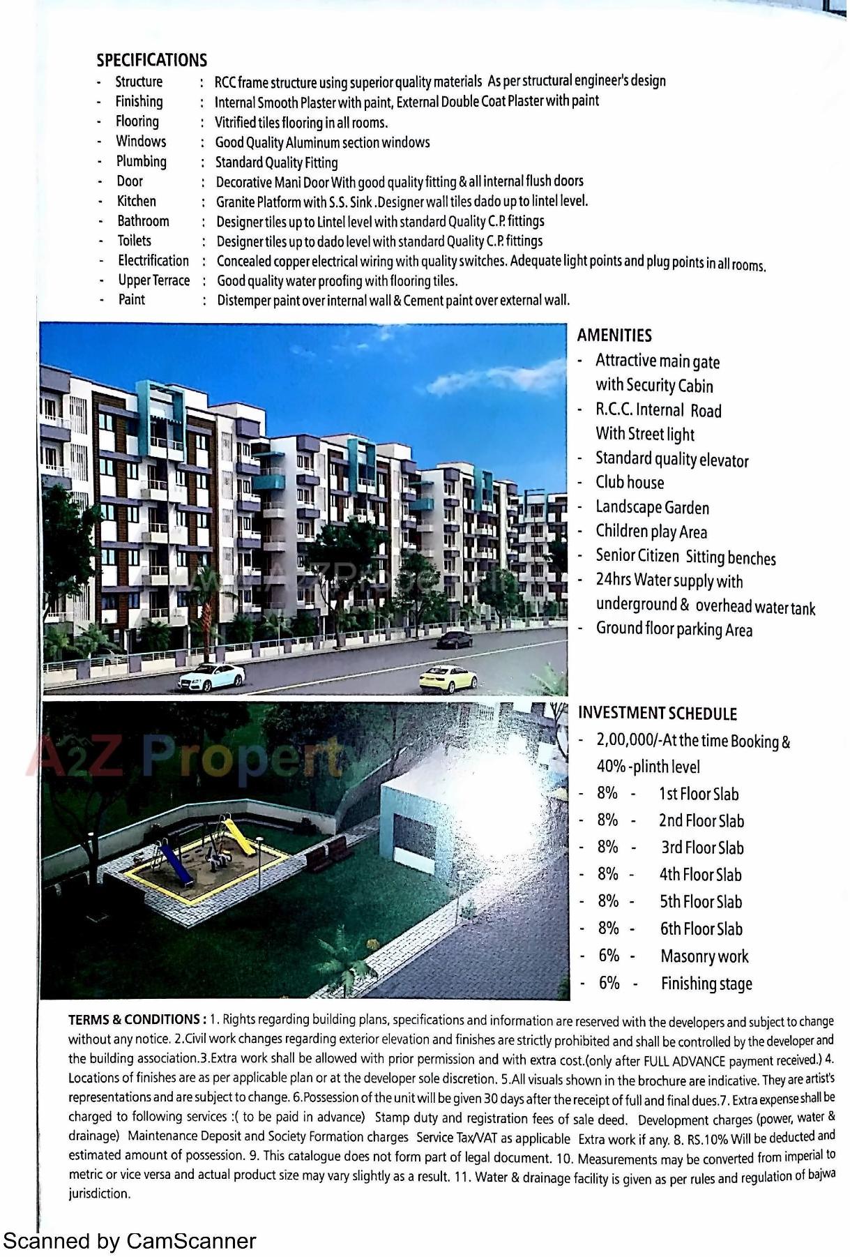  of real estate project Giriraj Nagar located at Bajwa, Vadodara, Gujarat