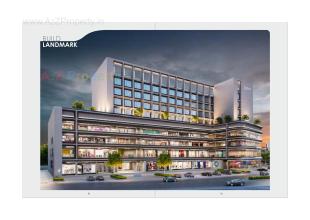 Elevation of real estate project Gj Central located at Kasba, Vadodara, Gujarat