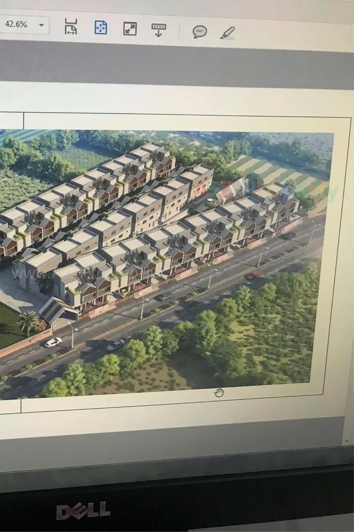 3D Elevation of real estate project Glade Mercury located at Harni, Vadodara, Gujarat