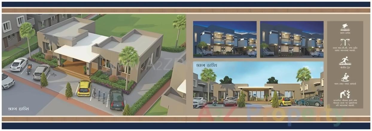  of real estate project Gokul Duplex located at Jambua, Vadodara, Gujarat