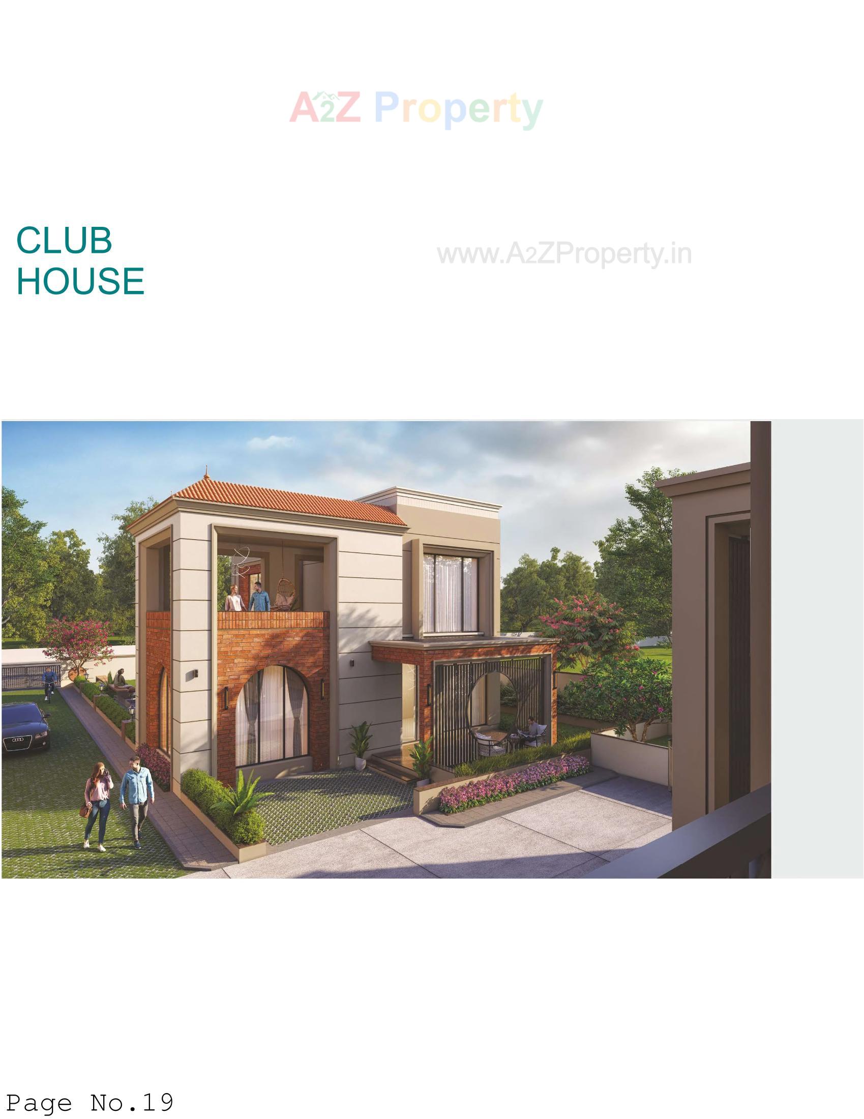 3D Elevation of real estate project Gokulesh Greens located at Atladara, Vadodara, Gujarat