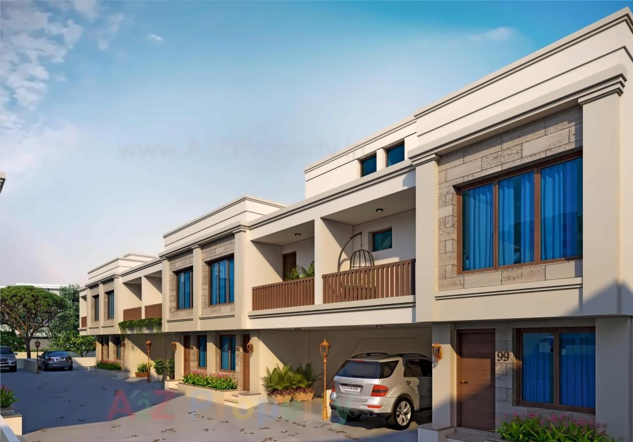 3D Elevation of real estate project Gold Point located at Gorva, Vadodara, Gujarat