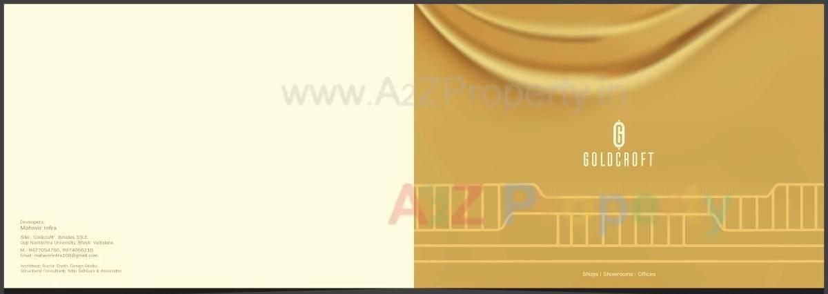  of real estate project Goldcroft located at Bhayli, Vadodara, Gujarat