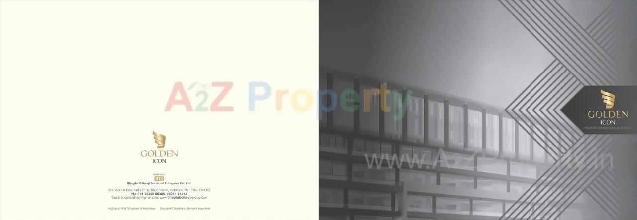  of real estate project Golden Icon located at Jetalpur, Vadodara, Gujarat