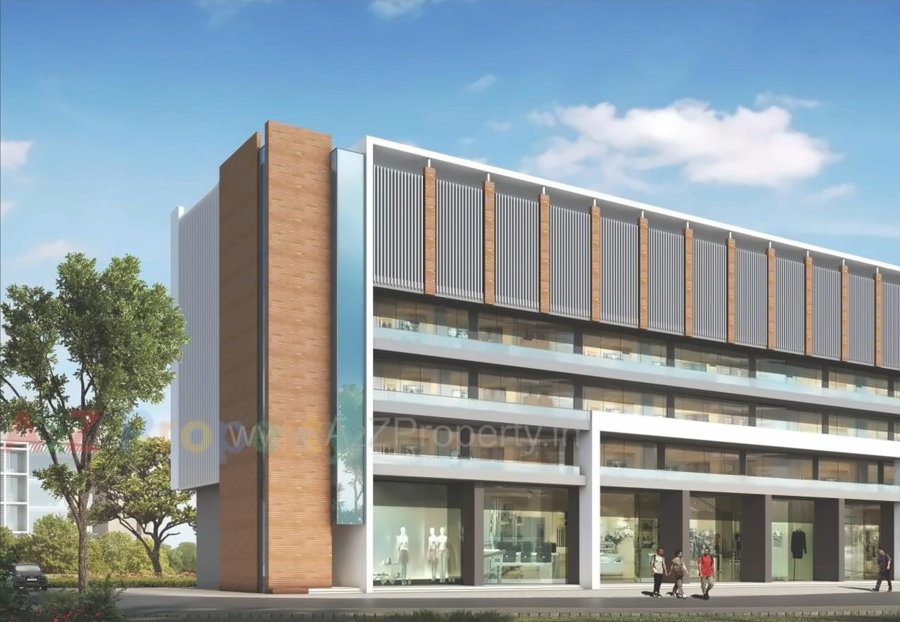 3D Elevation of real estate project Golden Icon located at Jetalpur, Vadodara, Gujarat