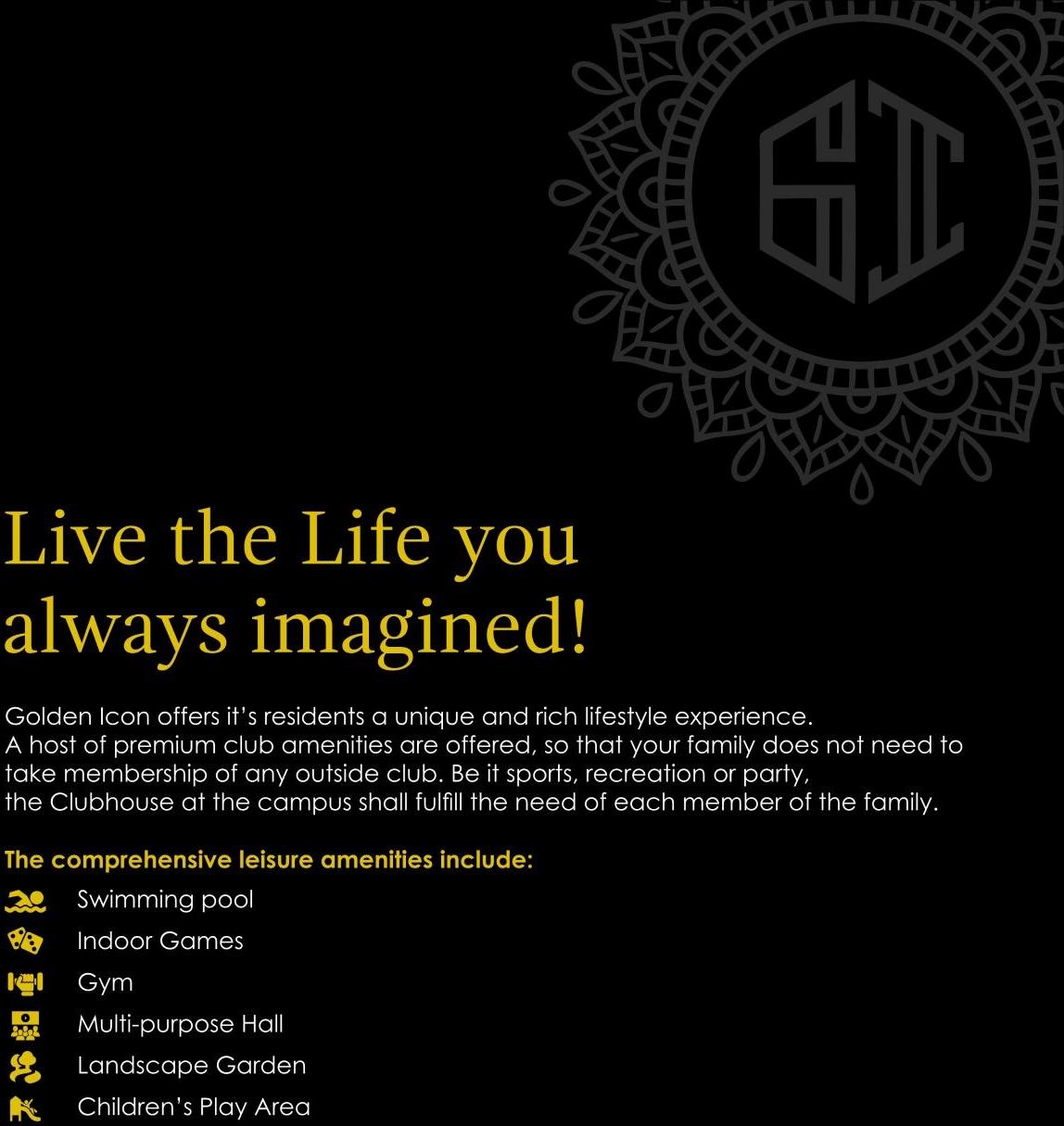  of real estate project Golden Icon located at Bhayli, Vadodara, Gujarat