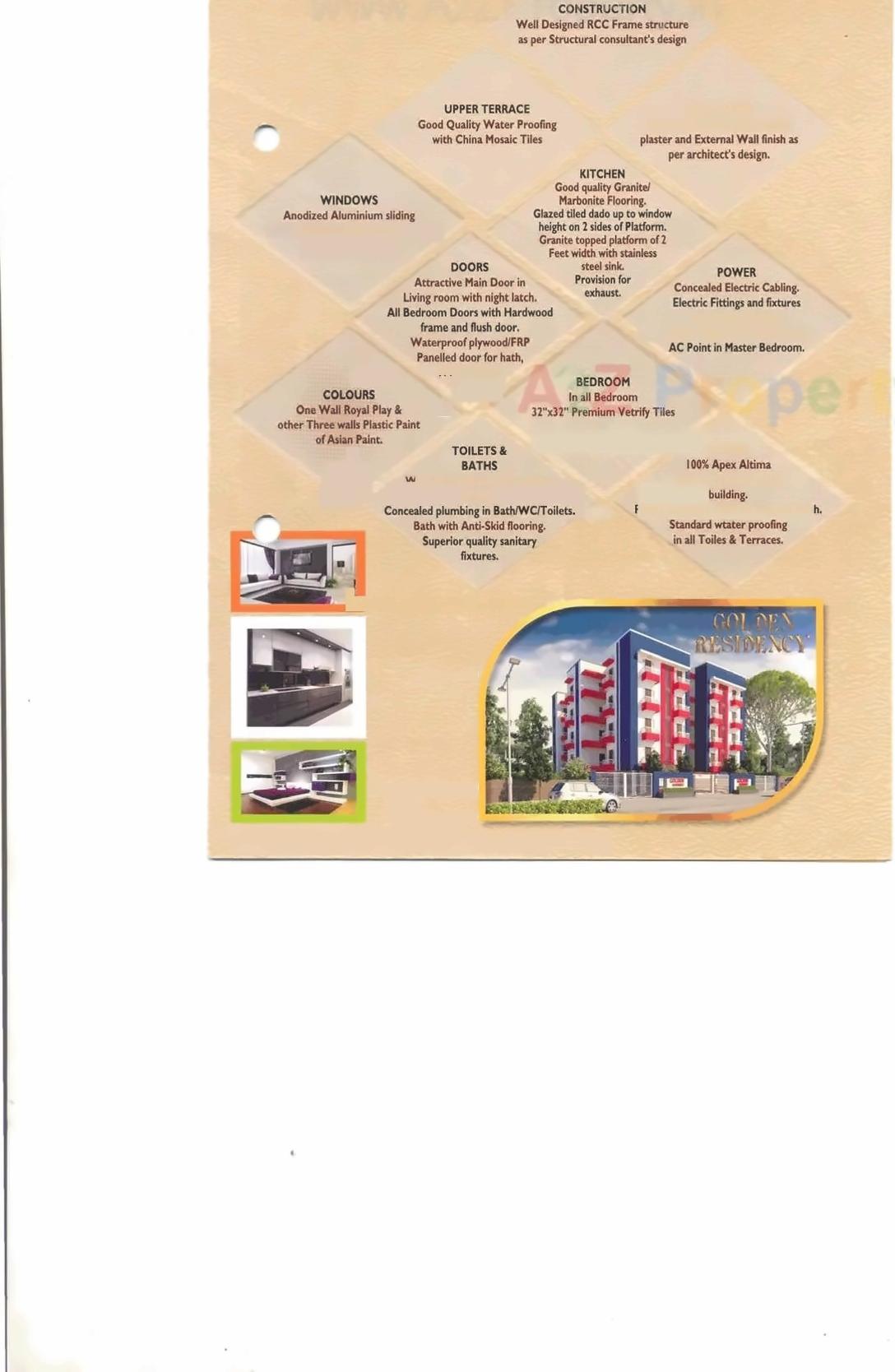 Amenities of Golden Residency