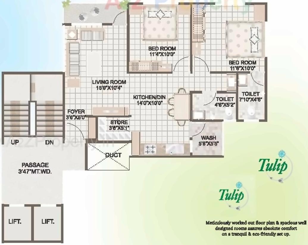 Layout of real estate project Green Heaven located at Samiyala, Vadodara, Gujarat