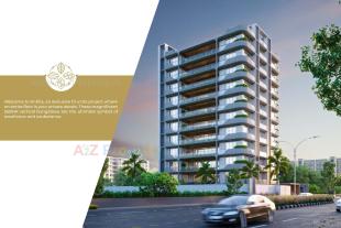 Elevation of real estate project Green Leaf Antilia located at Gotri, Vadodara, Gujarat