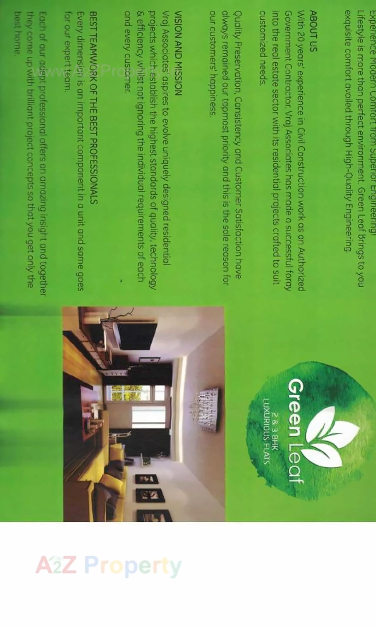  of real estate project Green Leaf located at Bhayli, Vadodara, Gujarat