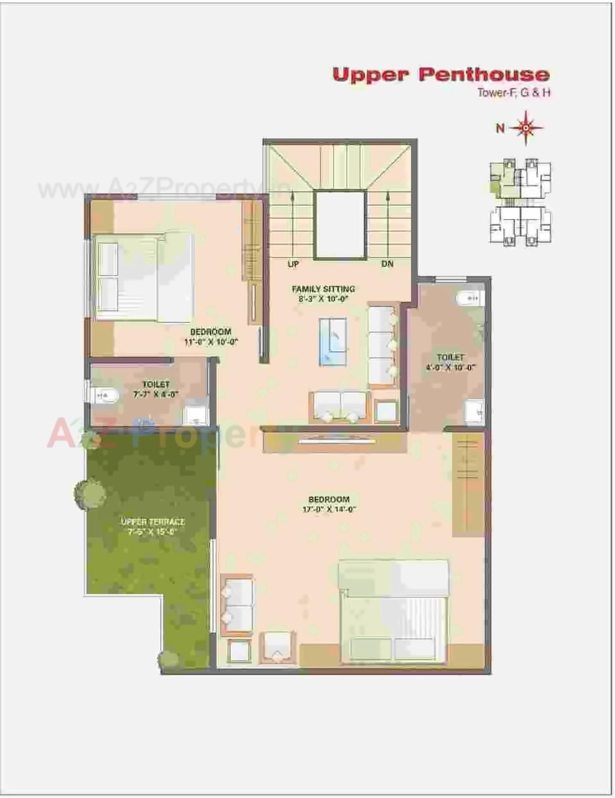 Layout of real estate project Greenfields located at Bhayli, Vadodara, Gujarat