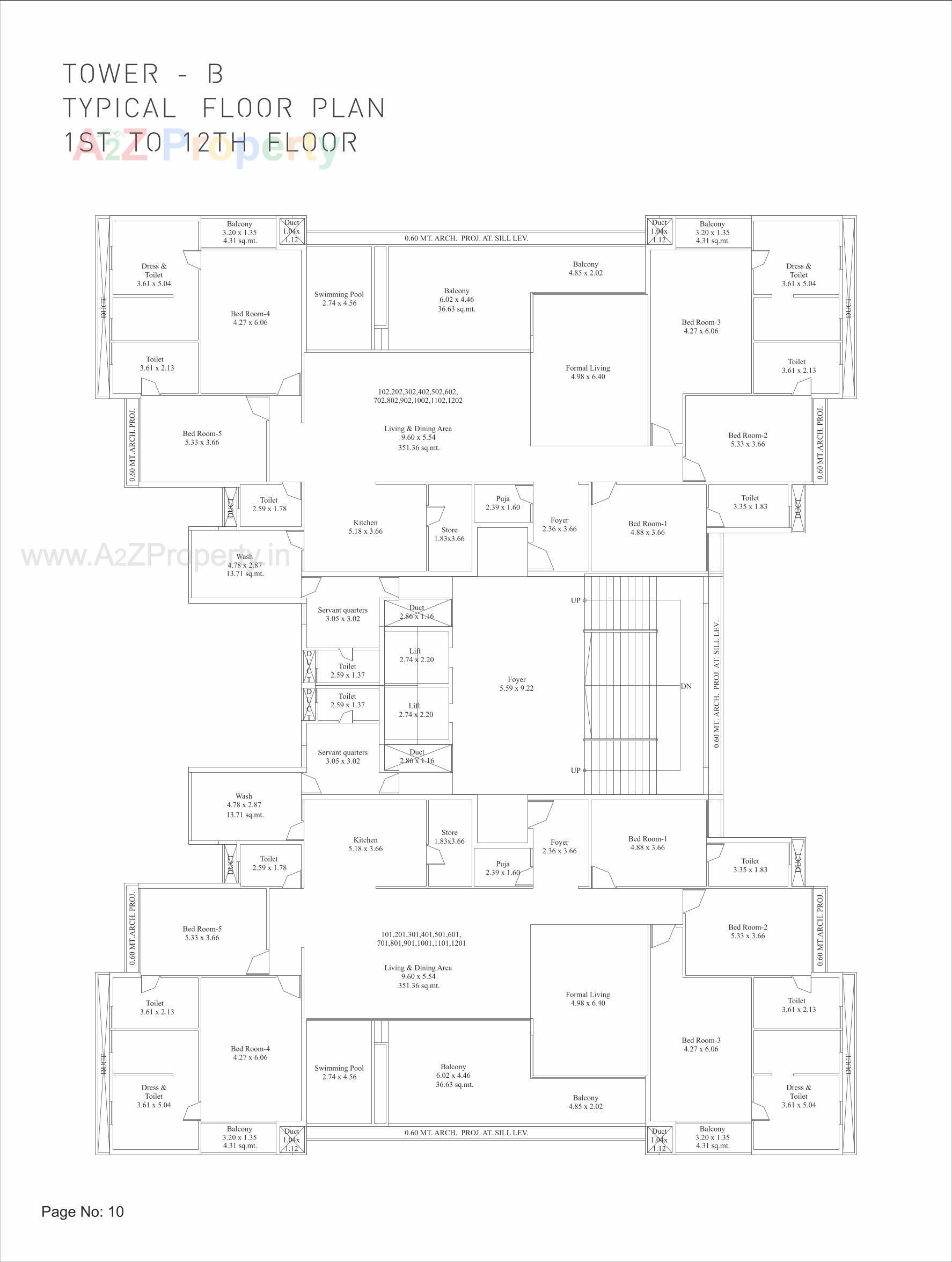 Layout of real estate project Greenwoods Abode located at Sevasi, Vadodara, Gujarat