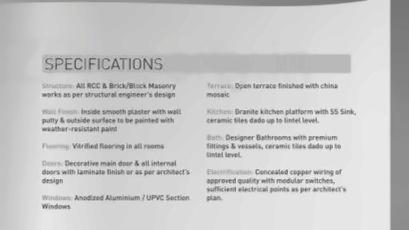 Project Specifications