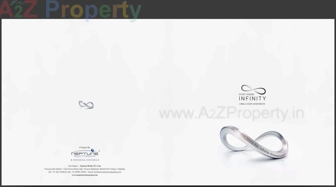  of real estate project Greenwoods Infinity located at Khanpur, Vadodara, Gujarat