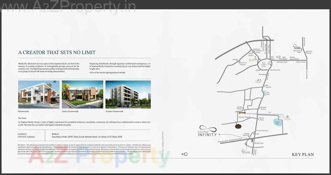  of real estate project Greenwoods Infinity located at Khanpur, Vadodara, Gujarat