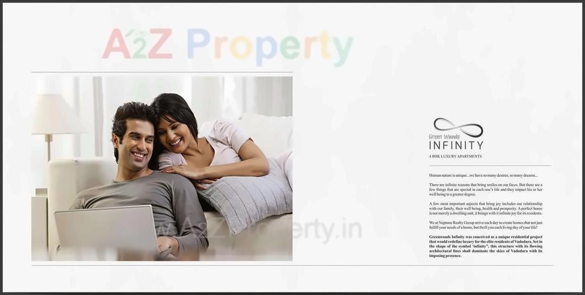  of real estate project Greenwoods Infinity located at Khanpur, Vadodara, Gujarat