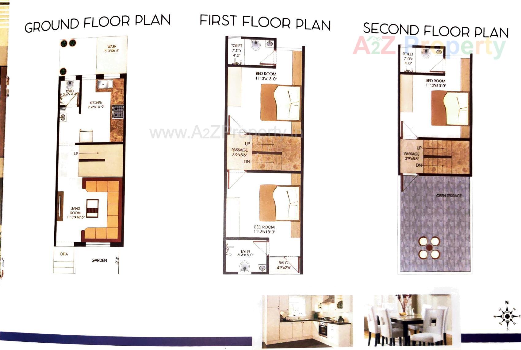Layout of real estate project Gulshan E Chistiya located at Padra, Vadodara, Gujarat