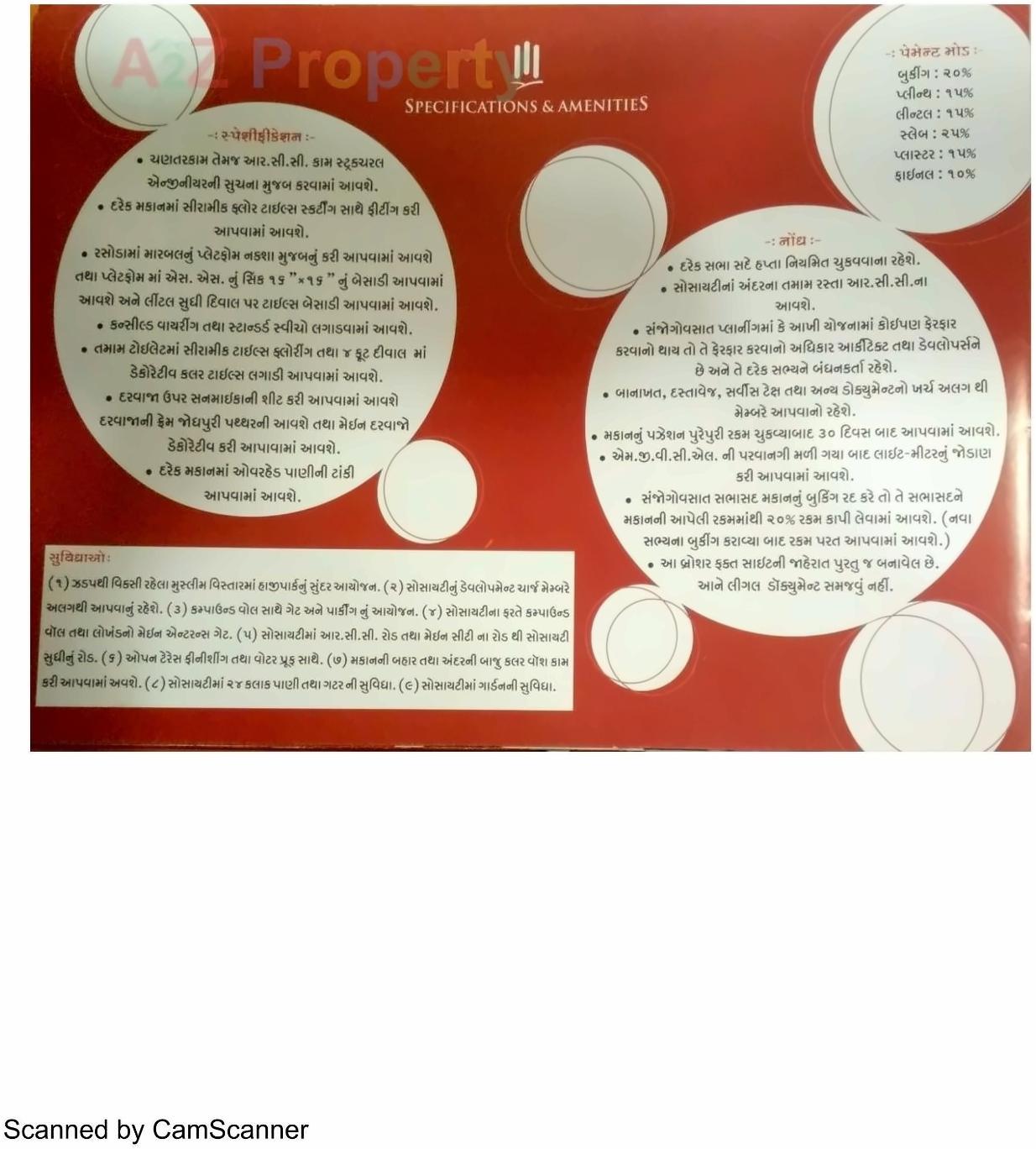  of real estate project Haji Park located at Padra, Vadodara, Gujarat